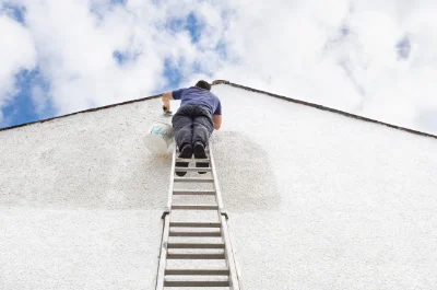 Peinture extérieure à Brain-sur-Allonnes — façades et ravalement